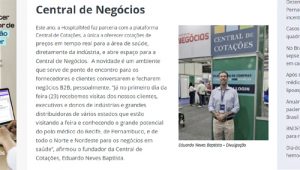 Criação da Central de Negócios em parceria com a Hospitalmed